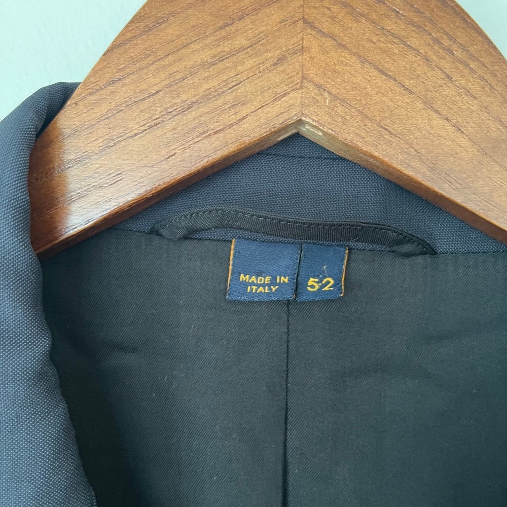 Vivienne Westwood Man Navy Blue 2-Button Blazer Jacket Made in Italy IT 52 US 42 - Picture 5 of 16
